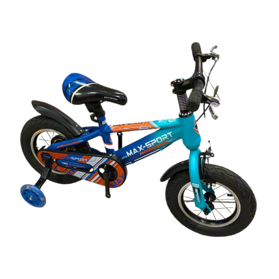 Bicicleta de niño MAX-SPORT: ¡Máxima Seguridad y Lista para la Aventura!