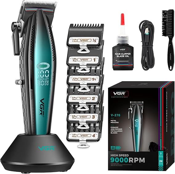 Cortadora de Cabello VGR V-270 Metal 9000rpm