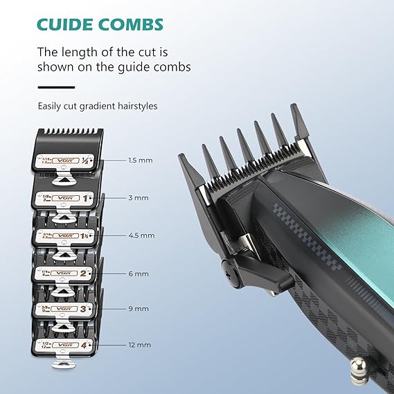 Cortadora de Cabello VGR V-270 Metal 9000rpm