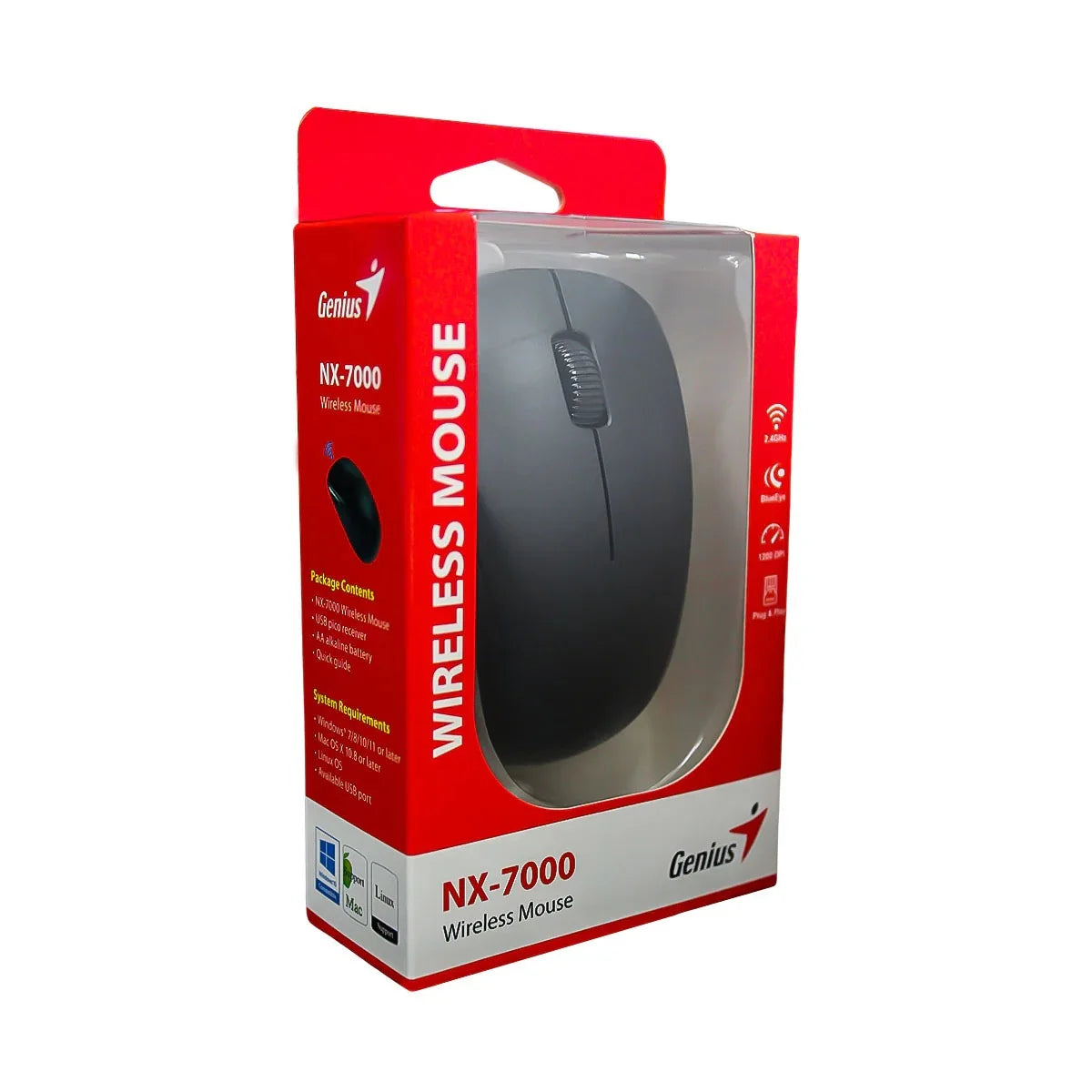 Mouse Genius Nx-7000 inalámbrico