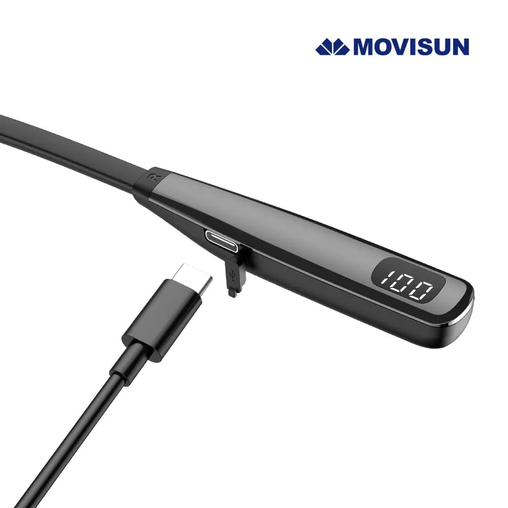 Audifonos Inalambricos de Collar Movisun Flex Super 2 - 41h de Reproducción