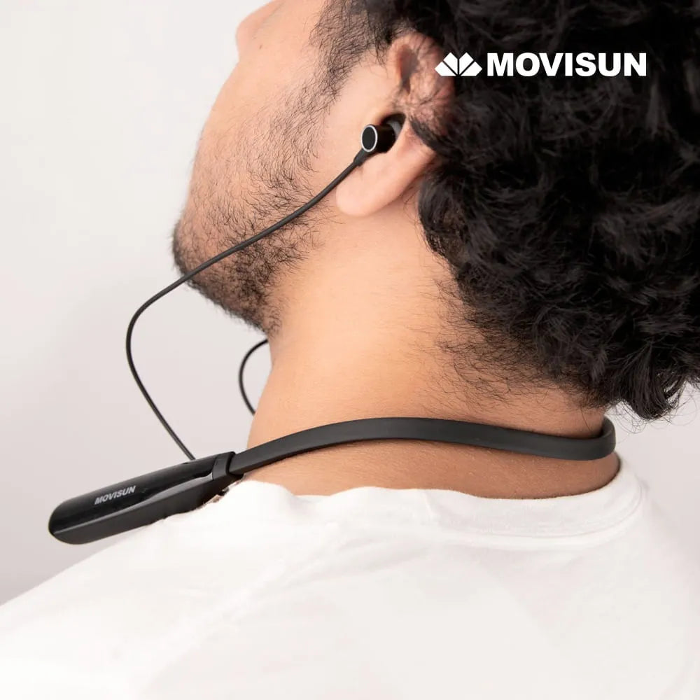 Audifonos Inalambricos de Collar Movisun Flex Super 2 - 41h de Reproducción