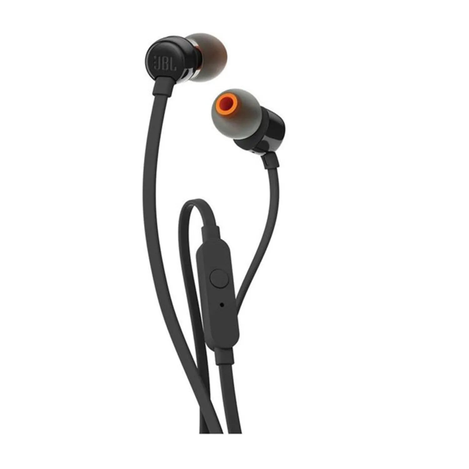 Audífonos Jbl Tune 110 Negros Con Micrófono Y Conector 3.5Mm