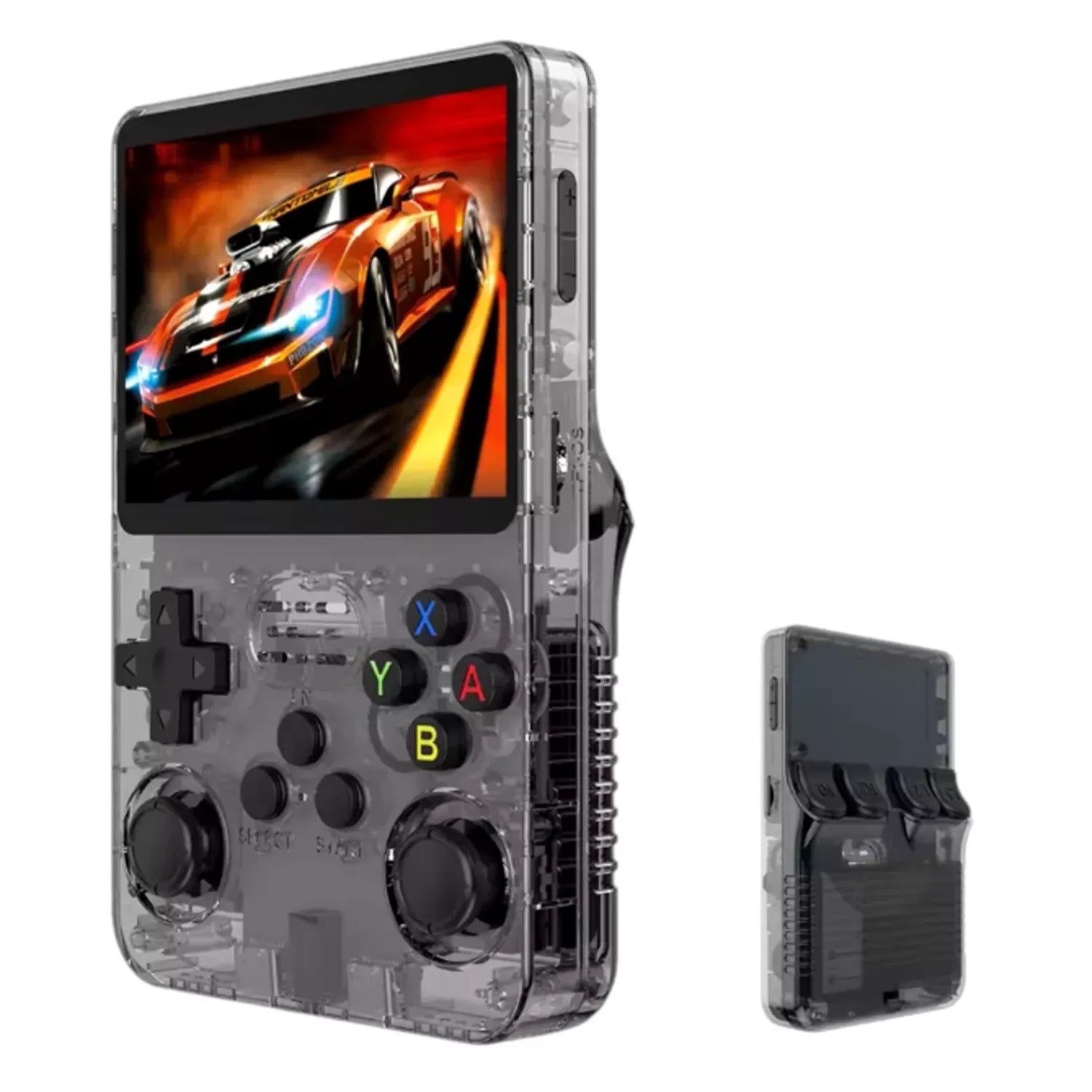 Consola R36S Portatil 128GB 30000 Juegos Negro